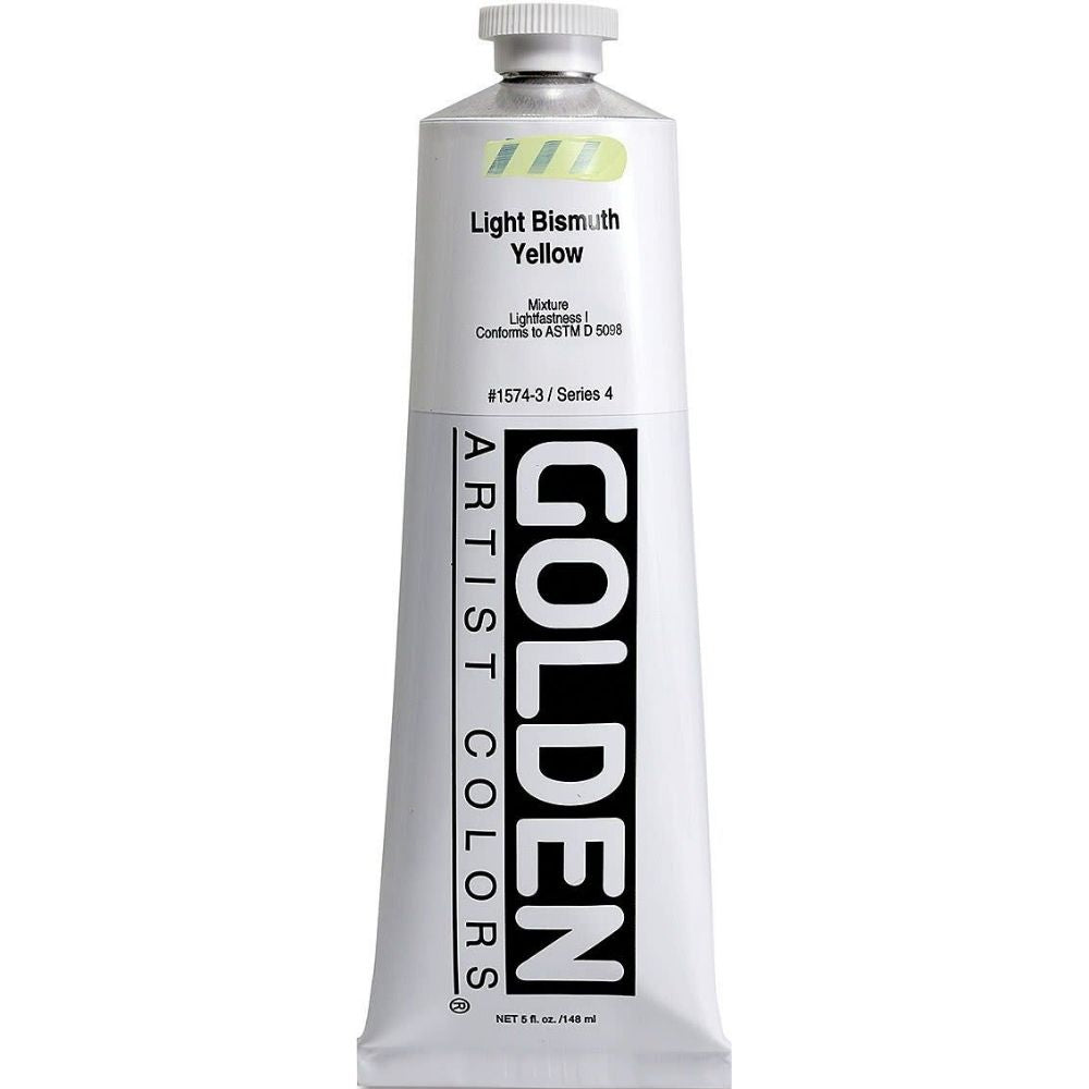 Golden Heavy Body Acrylic Light Bismuth Yellow 148ml S.4