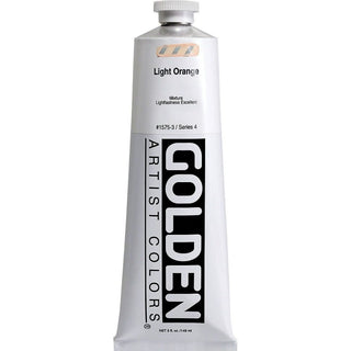 Golden Heavy Body Acrylic Light Orange 148ml S.4