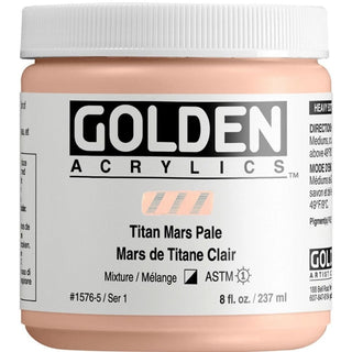 Golden Heavy Body Acrylic Titan Mars Pale 473ml S.1