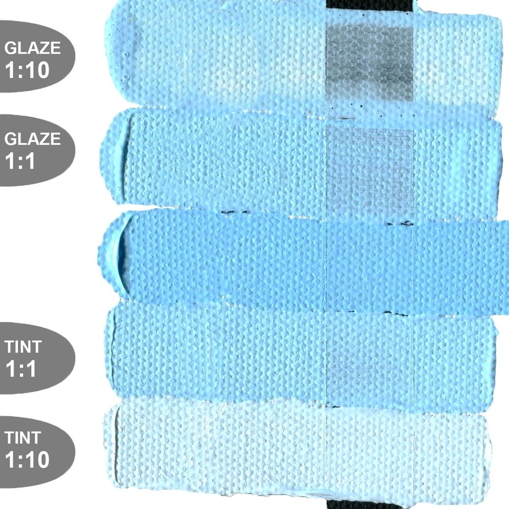 Golden Heavy Body Acrylic Light Phthalo Blue 473ml S.1