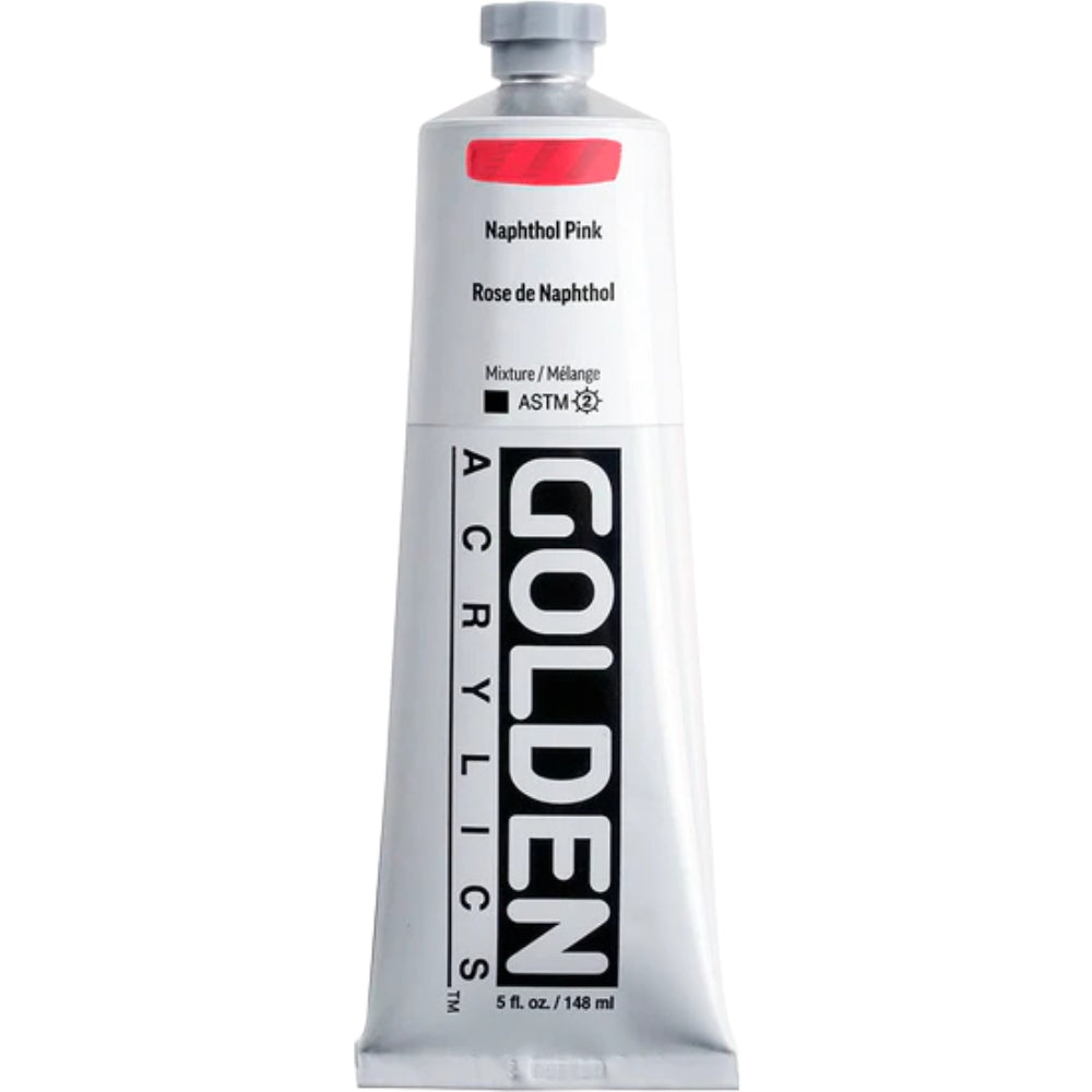 Golden Heavy Body Acrylic Naphthol Pink 148ml S.2