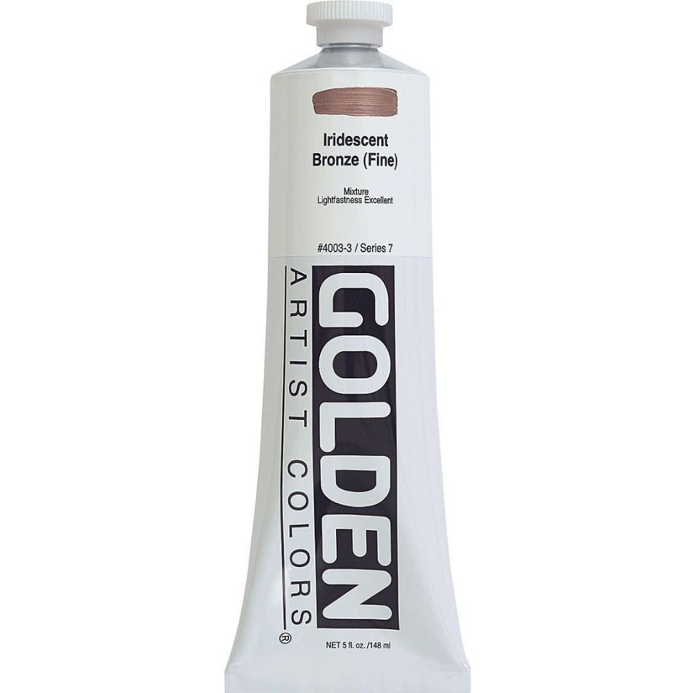 Golden Heavy Body Acrylic Iridescent Bronze(Fine)148ml S.7