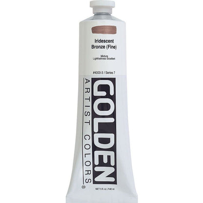 Golden Heavy Body Acrylic Iridescent Bronze(Fine)148ml S.7