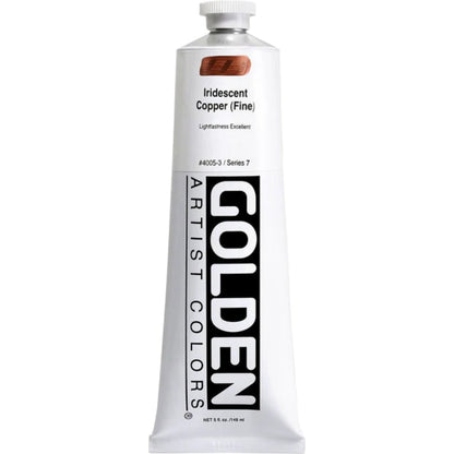 Golden Heavy Body Acrylic Iridescent Copper(Fine)148ml S.7