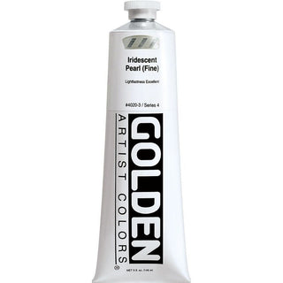 Golden Heavy Body Acrylic Iridescent Pearl(Fine)148ml S.4