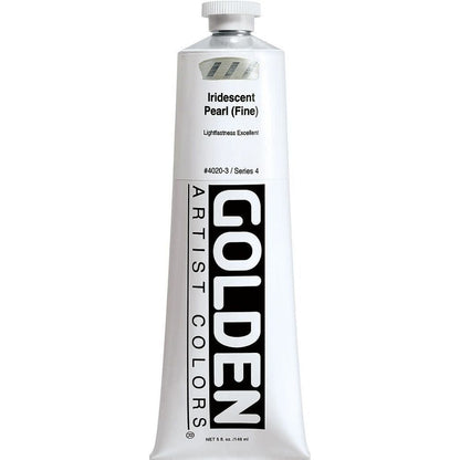 Golden Heavy Body Acrylic Iridescent Pearl(Fine)148ml S.4
