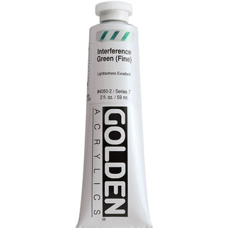Golden Heavy Body Acrylic Interference Green(Fine)148ml S.7