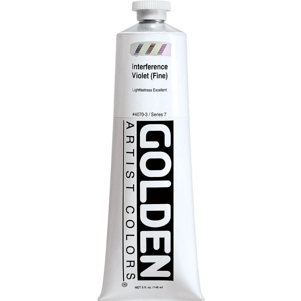 Golden Heavy Body Acrylic Interference Violet(Fine)148ml S.7