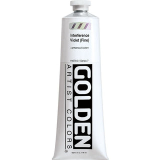 Golden Heavy Body Acrylic Interference Violet(Fine)148ml S.7