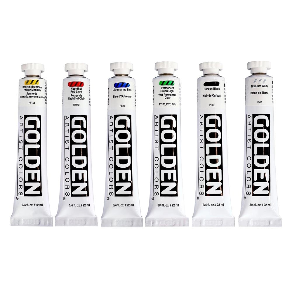 Golden Heavy Body Acrylic Intro Set