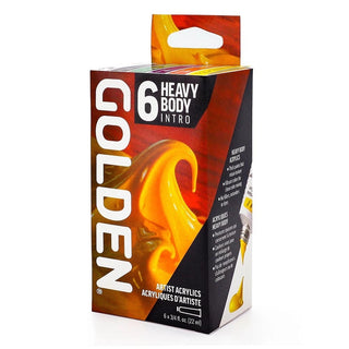 Golden Heavy Body Acrylic Intro Set
