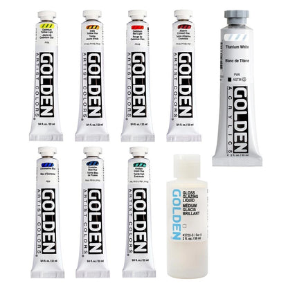 Golden Heavy Body Acrylic Traditional Set