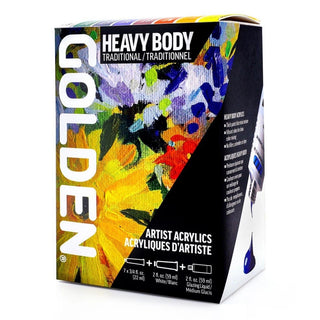 Golden Heavy Body Acrylic Traditional Set