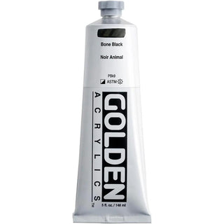 Golden Heavy Body Acrylic Bone Black 148ml S.1