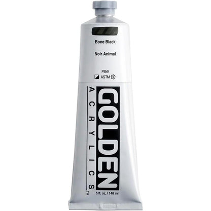 Golden Heavy Body Acrylic Bone Black 148ml S.1