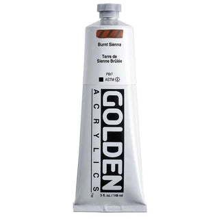 Golden Heavy Body Acrylic Burnt Sienna 148ml S.1