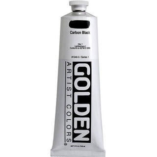 Golden Heavy Body Acrylic Carbon Black 148ml S.1