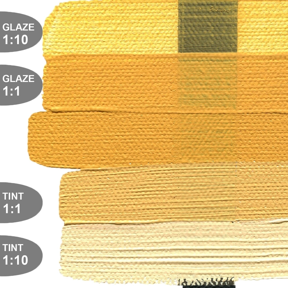 Golden Heavy Body Acrylic Naples Yellow Deep 473ml S.2