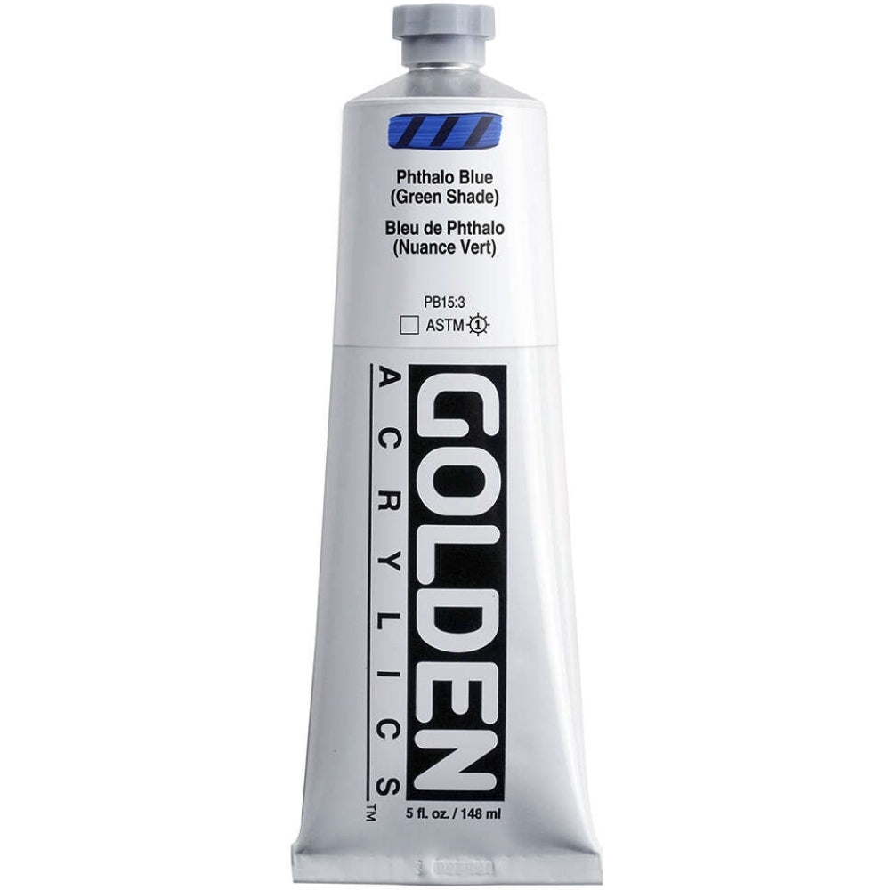 Golden Heavy Body Acrylic Phthalo Blue (Green Shade)473ml S.4