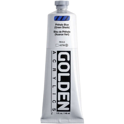 Golden Heavy Body Acrylic Phthalo Blue (Green Shade)473ml S.4
