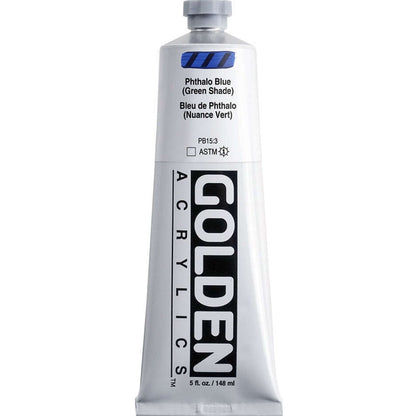 Golden Heavy Body Acrylic Phthalo Green(Blue Shade)473ml S.4