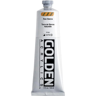 Golden Heavy Body Acrylic Raw Sienna 148ml S.1