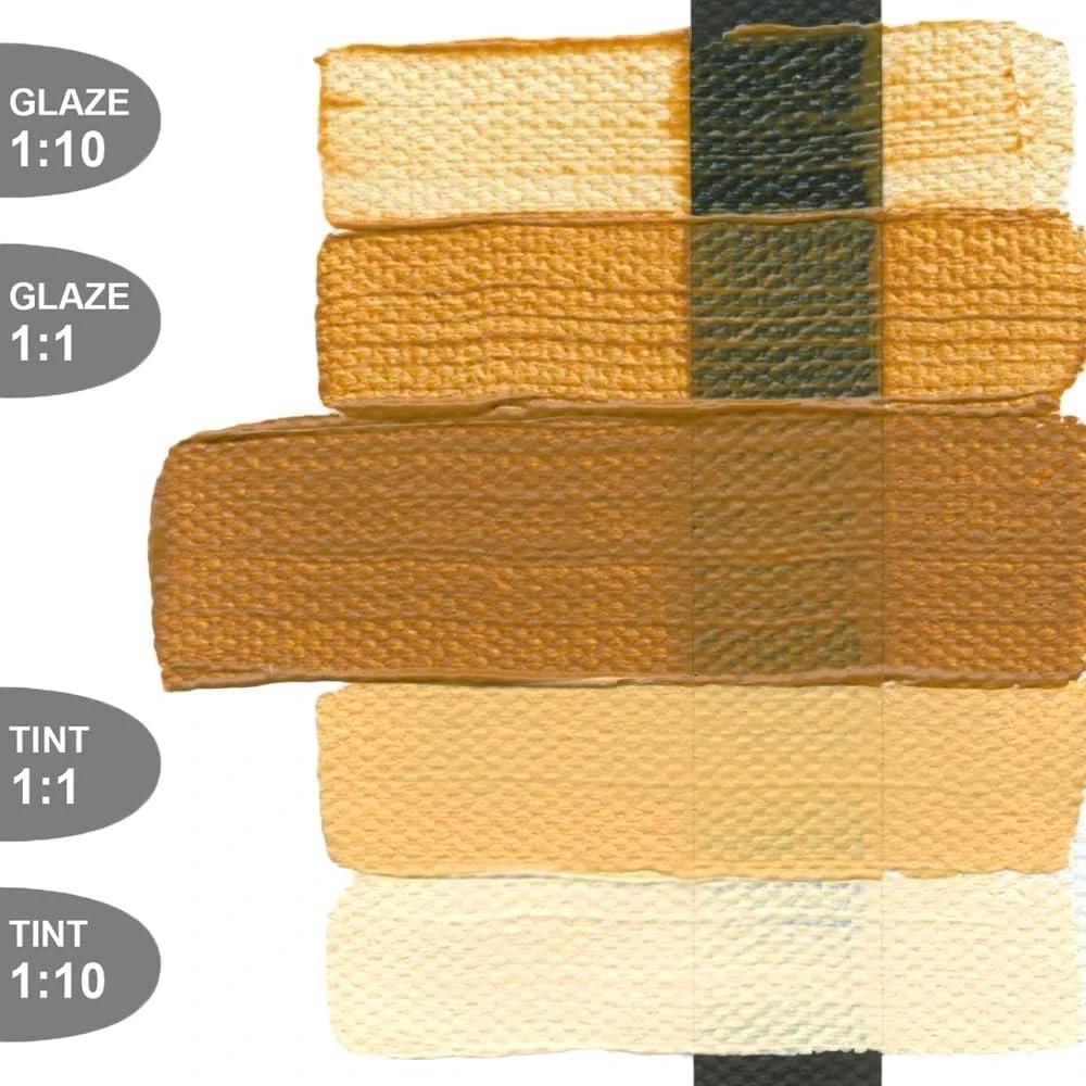 Golden Heavy Body Acrylic Raw Sienna 473ml S.1