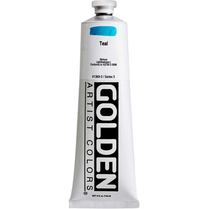 Golden Heavy Body Acrylic Teal 473ml S.3