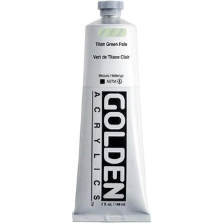 Golden Heavy Body Acrylic Titan Green Pale 148ml S.1