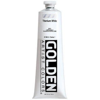 Golden Heavy Body Acrylic Titanium White 148ml S.1