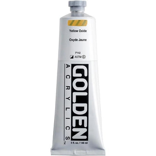 Golden Heavy Body Acrylic Yellow Oxide 148ml S.1