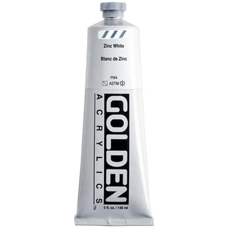 Golden Heavy Body Acrylic Zinc White 148ml S.1