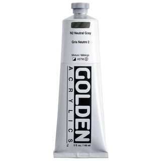 Golden Heavy Body Acrylic Neutral Grey(2)148ml S.1