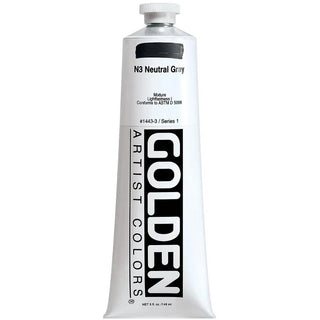 Golden Heavy Body Acrylic Neutral Grey(3)148ml S.1