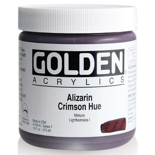 Golden Heavy Body Acrylic Alizarin Crimson Hue 473ml S.7