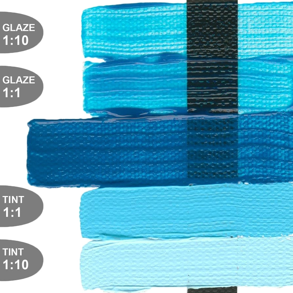 Golden Heavy Body Acrylic Manganese Blue Hue 148ml S.1
