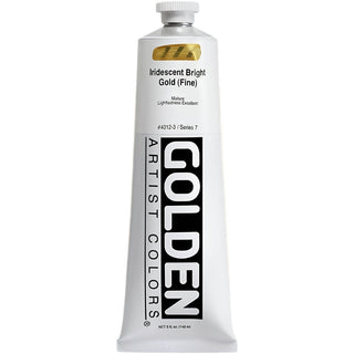 Golden Heavy Body Acrylic Iridescent Bright Gold(Fine)148ml S.7