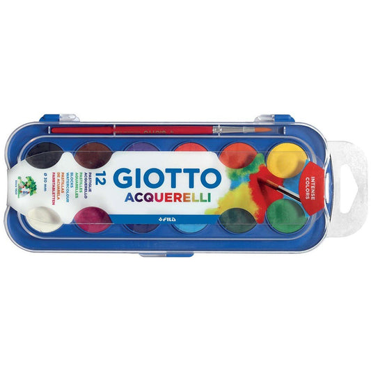 Giotto Sulu Boya 30mm 12 Renk