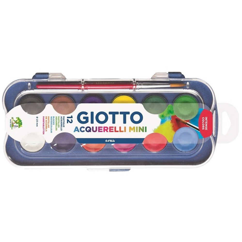 Giotto Sulu Boya 23mm 12 Renk