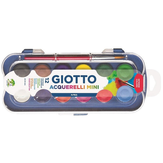 Giotto Sulu Boya 23mm 12 Renk