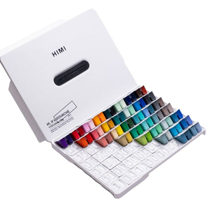 HIMI Twin Cup Gouache Set 112'li (White Case Edition)
