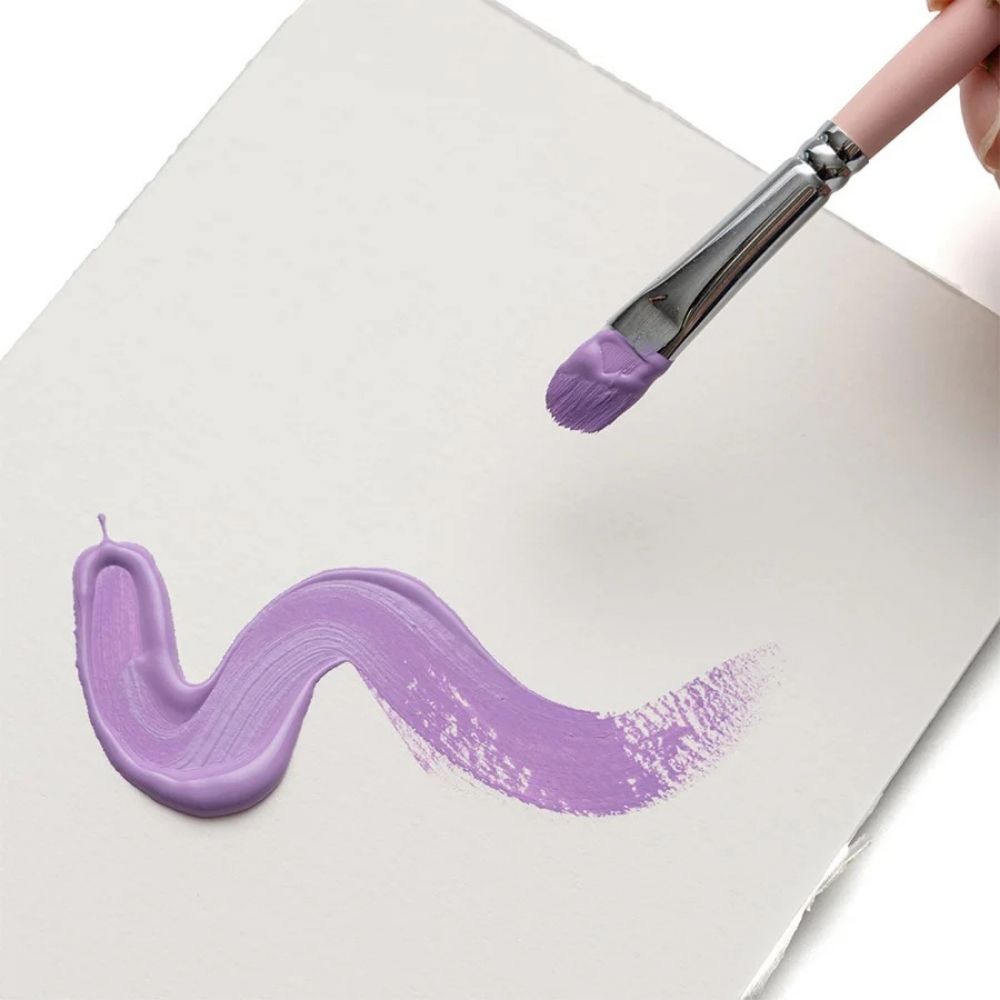 HIMI Twin Cup Gouache Set 18'li (Purple Case - Pastel Edition)