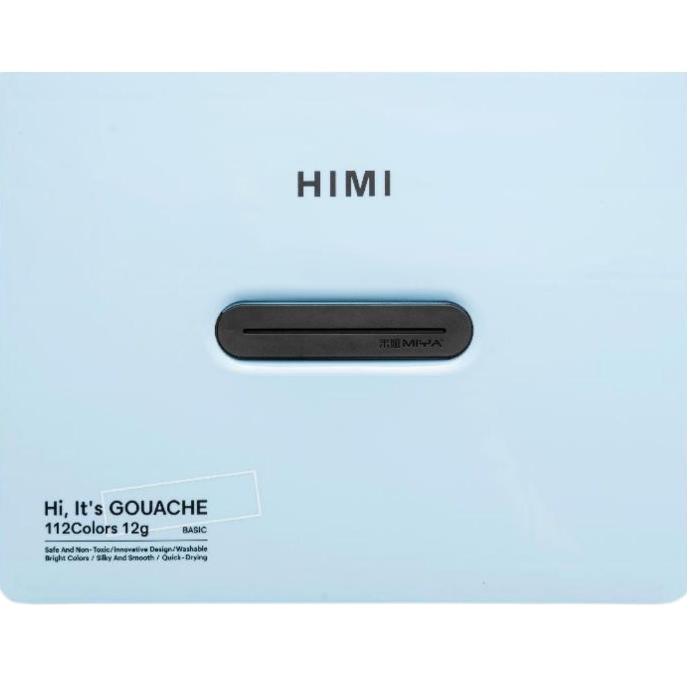HIMI Twin Cup Gouache Set 112'li (Ice Blue Case Edition)