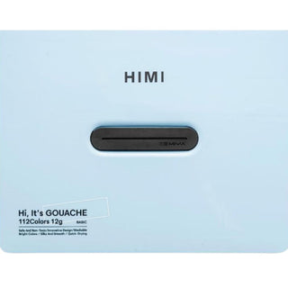 HIMI Twin Cup Gouache Set 112'li (Ice Blue Case Edition)