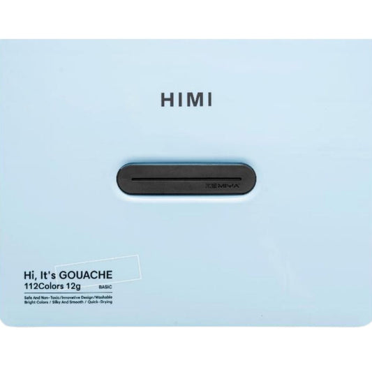 HIMI Twin Cup Gouache Set 112'li (Ice Blue Case Edition)