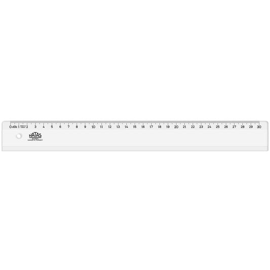 Hatas Plastik Cetvel 30cm