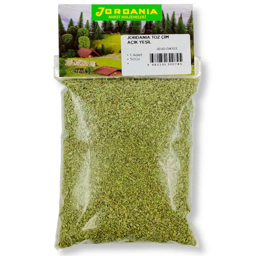Jordania Toz Çim Açık Yeşil 50gr