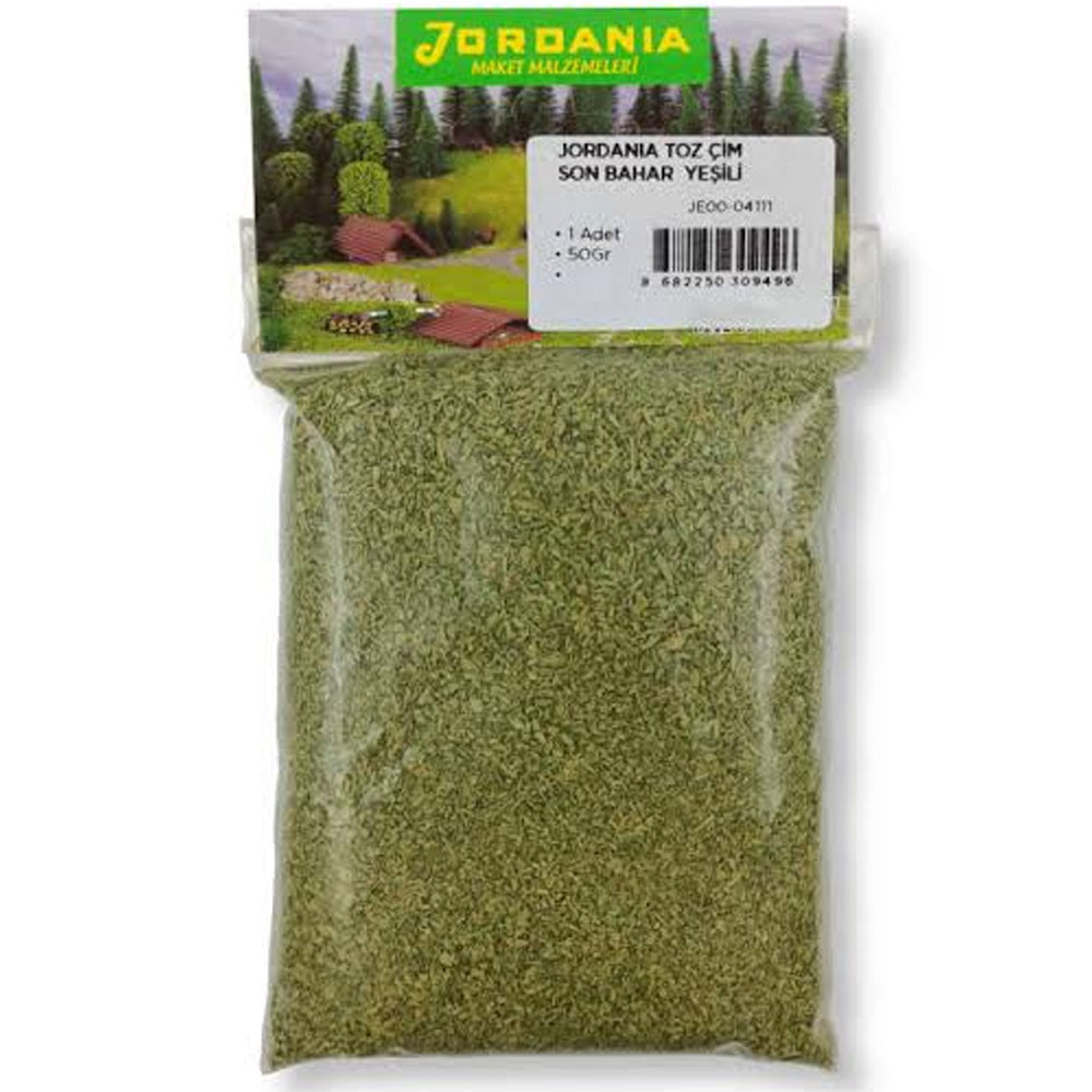 Jordania Toz Çim Sonbahar Yeşili 50gr