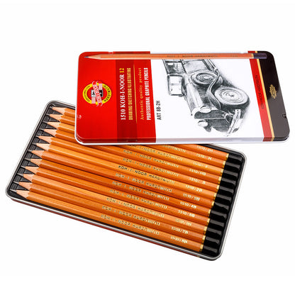 Koh-I-Noor Graphite Pencils 1512 N 12 li 1510 Art 4)