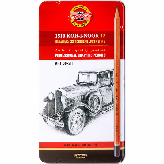Koh-I-Noor Graphite Pencils 1512 N 12 li 1510 Art 4)